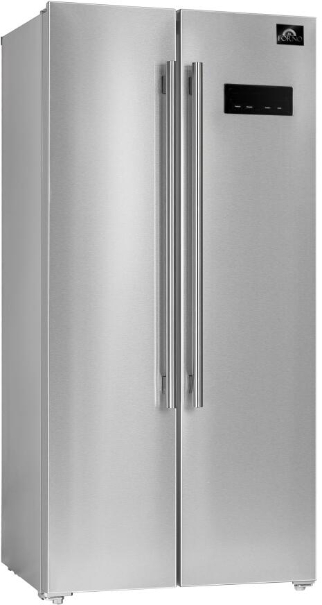 Forno 33 in. 15.62 cu.ft. French Door Refrigerator in Stainless Steel, FFRBI1805-33SB