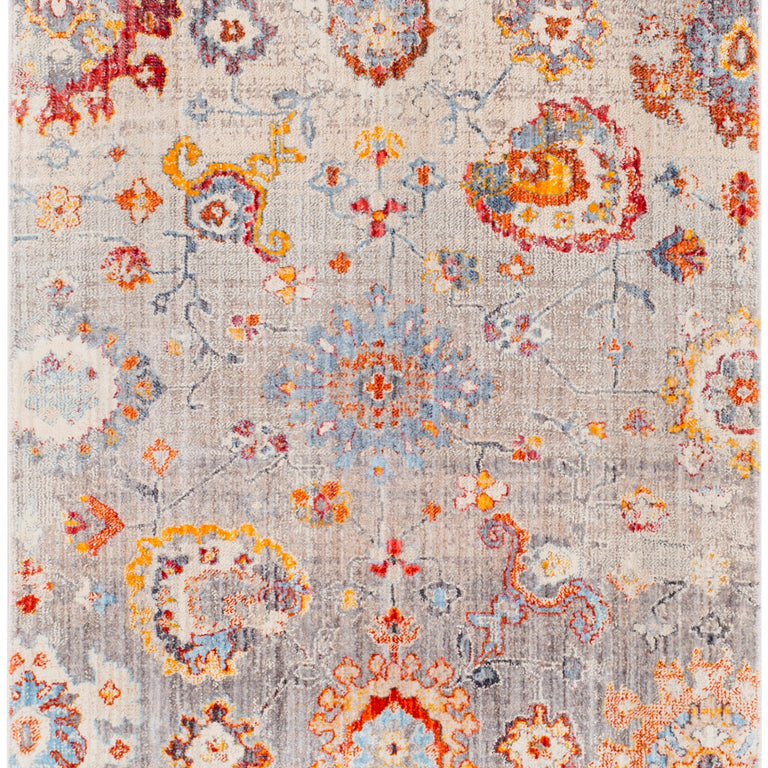Surya Ephesians Traditional Rug - 2.6 x 10 feet, Medium Gray, EPC2302-279