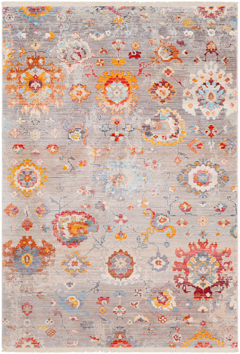 Surya Ephesians Traditional Rug - 2 x 3 feet, Medium Gray, EPC2302-23
