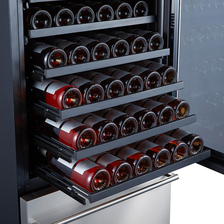 Forno Package - 48" Dual Fuel Range, Range Hood, Refrigerator, Microwave, Dishwasher, Wine Cooler
