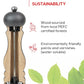Peugeot Tahiti Duo Earth, Brown Tones 15 cm - 6in