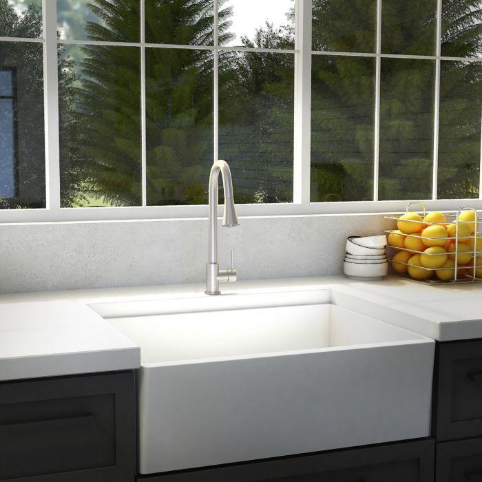 ZLINE EDISON KITCHEN FAUCET, FPBL-SS-4