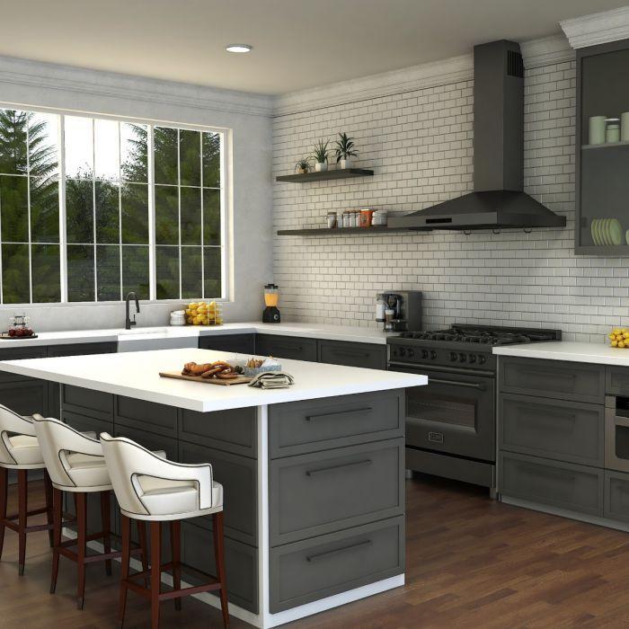 ZLINE Gemini Kitchen Faucet FPTF-MB-8