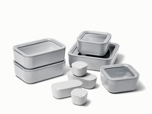 Caraway Food Storage Set in Gray