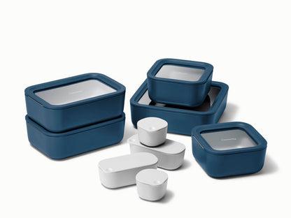 Caraway Food Storage Set in Navy