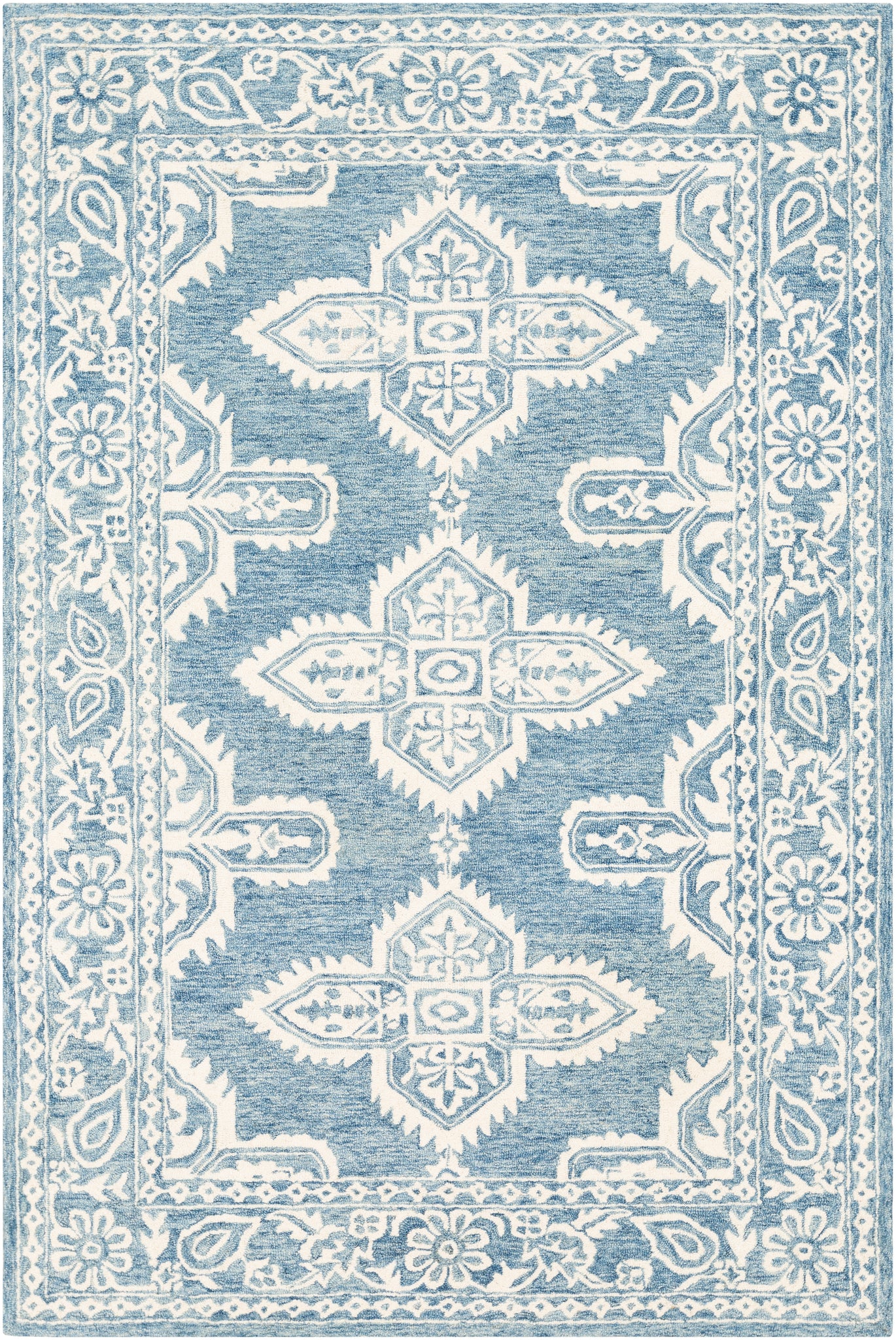 Surya Granada Global Rug - 9 x 12 feet, Pale Blue, GND2300-912