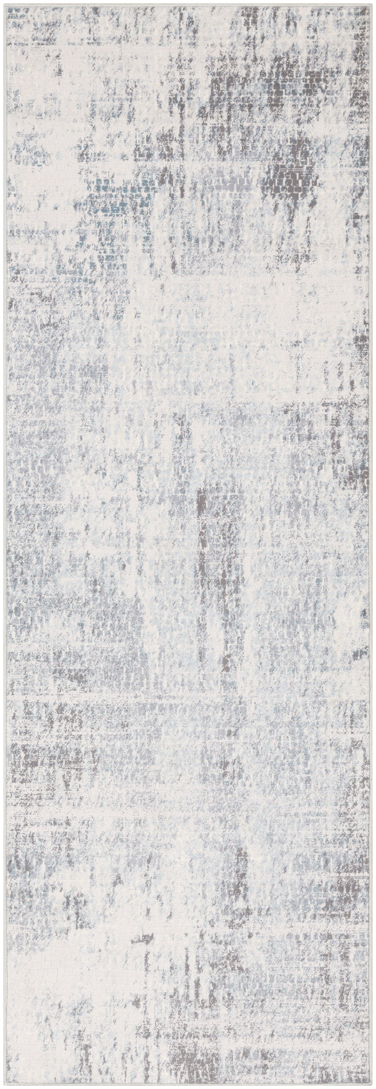 Surya Genesis Modern Rug - 2.6 x 8 feet, Silver Gray, GNS2306-2776