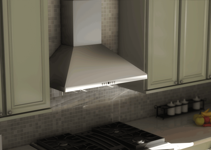 ZLINE 30 in. Stainless Steel Indoor Wall Range Hood KF130 Premium
