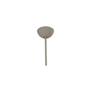 Big Ass Fans Small Overhead Downtube Assembly (es62, HK4), 12", Satin Nickel