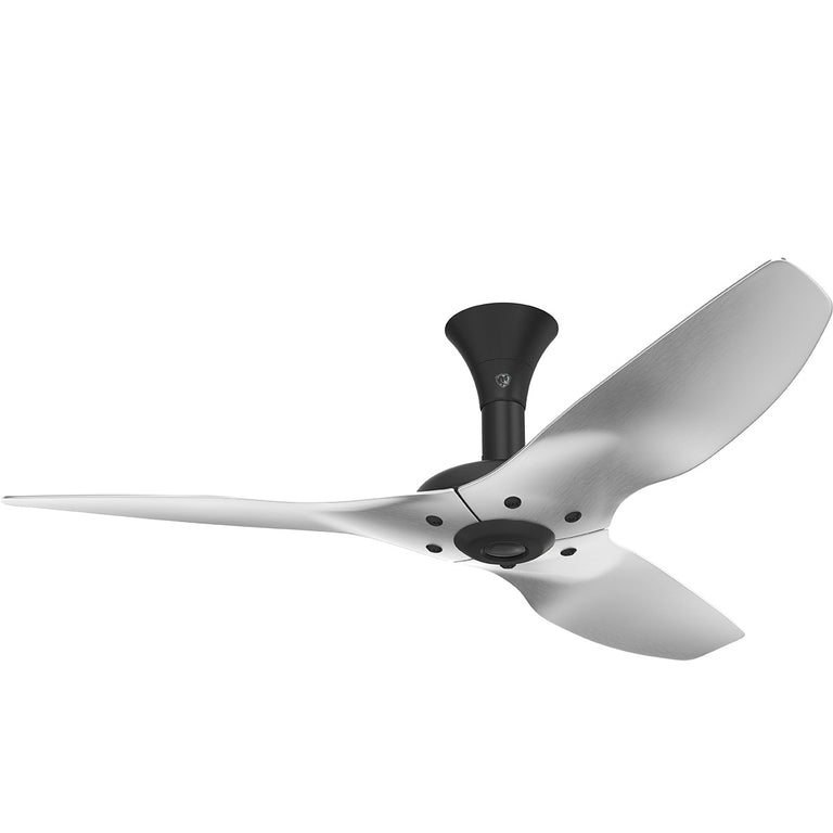 Big Ass Fans Haiku 52" Ceiling Fan, Low Profile Mount with Brushed Aluminum Blades and Black Finish