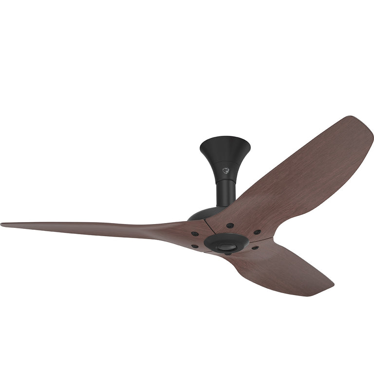 Big Ass Fans Haiku 52" Ceiling Fan, Low Profile Mount with Cocoa Bamboo Blades and Black Finish