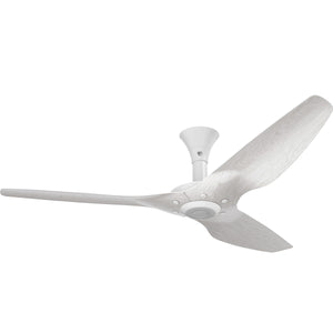 Big Ass Fans Haiku 60" Ceiling Fan, Low Profile Mount with Driftwood Blades and White Finish