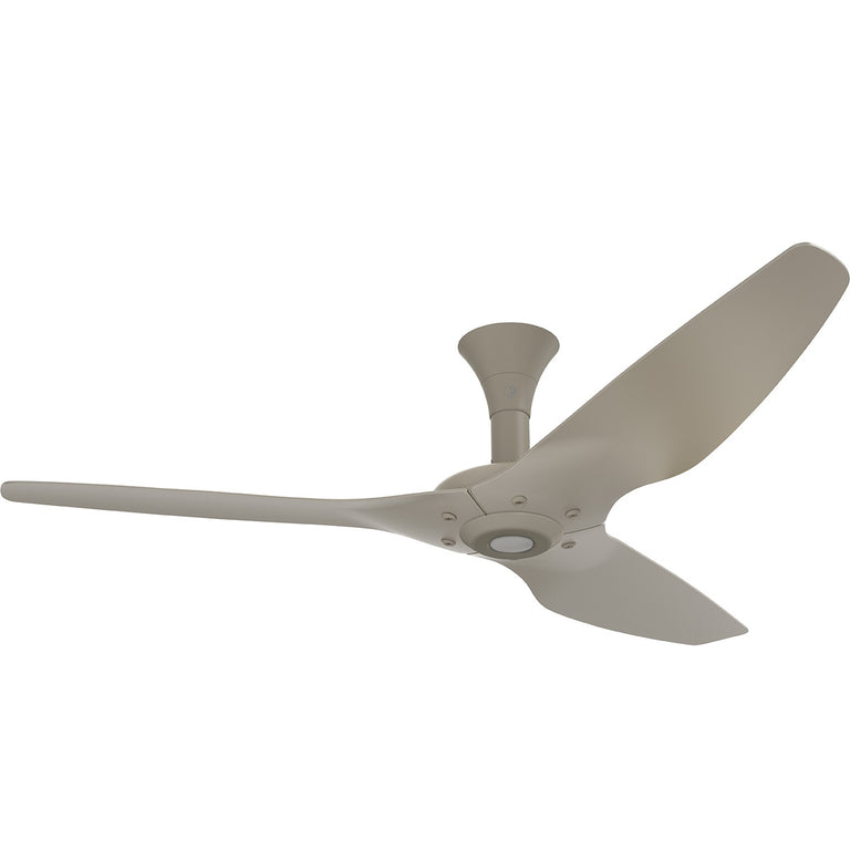 Big Ass Fans Haiku 60" Ceiling Fan, Low Profile Mount with Satin Nickel Blades and Satin Nickel Finish - Covered Outdoors