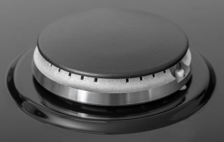 Hallman 30 In. Gas Range, Matte Graphite with Chrome Trim - Bold Series, HBRG30CMMG