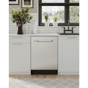 Midea 24 Inch Built-In Dishwasher in Stainless Steel, MDT24P5AST