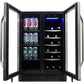 Danby Silhouette 24 in., 27 Bottle & 60 Can Bottle Capacity, Beverage Center, SBC051D1BSS