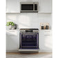Midea 30 In. Slide-In Electric Range 6.3 cu. ft. Self-Cleaning Oven in Stainless Steel, MES30S4AST