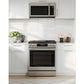 Midea 30 In. Slide-In Gas Range with 5 Burners and 6.1 cu. ft. Self-Cleaning Oven in Stainless Steel, MGS30S4AST
