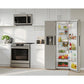 Midea 36 In. 26.3 Cu. Ft. Side By Side Refrigerator, MRS26D5AST