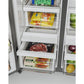 Midea 36 In. 26.3 Cu. Ft. Side By Side Refrigerator, MRS26D5AST