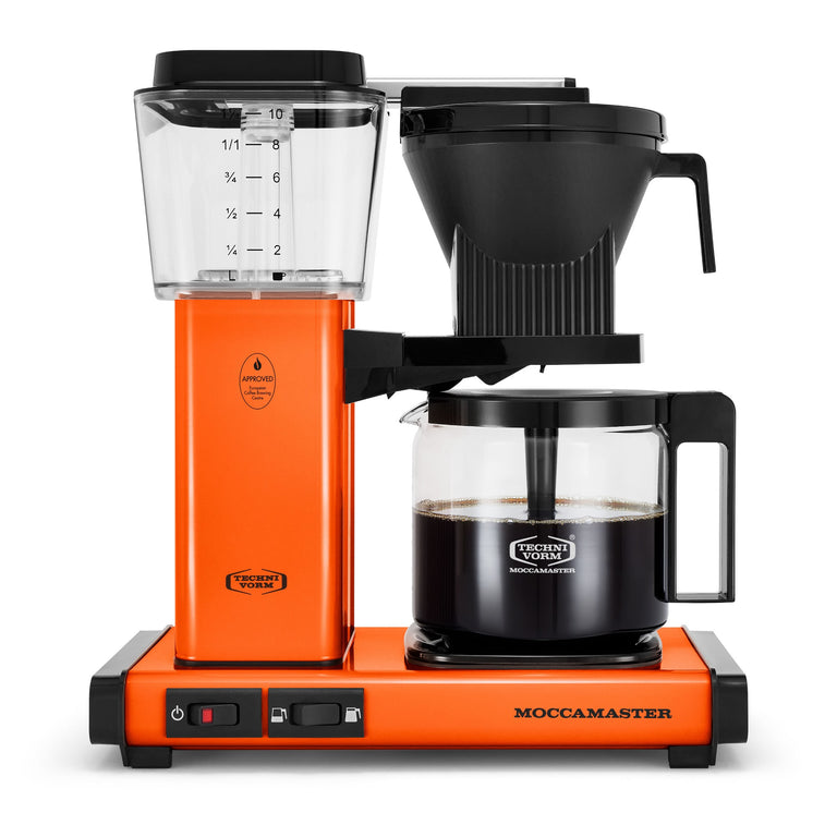 Moccamaster KBGV Select 10-Cup Coffee Maker in Orange