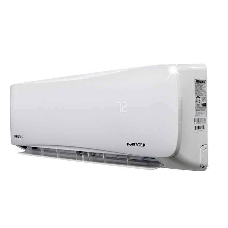 Pioneer® 12,000 BTU 20.5 SEER 230V Ductless Mini-Split Inverter+ Air Conditioner Heat Pump System Without Installation Kit, WYS012GMFI20RL-00