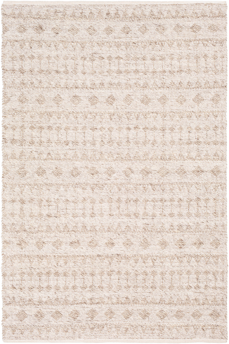 Surya Ingrid Modern Rug - 2 x 3 feet, Metallic - Silver, ING2006-23