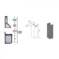 ZLINE 61 in. Wooden Chimney Extension for Ceilings up to 12.5 ft, KBUU-E