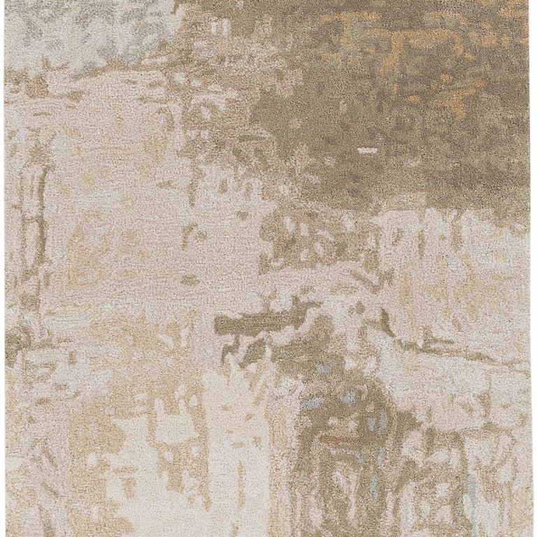 Surya Kavita Modern Rug - 2.6 x 8 feet, Khaki, KVT2300-268
