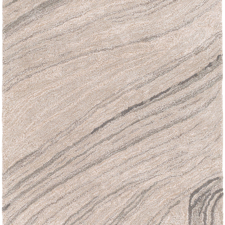 Surya Kavita Modern Rug - 2.6 x 8 feet, Light Gray, KVT2304-268
