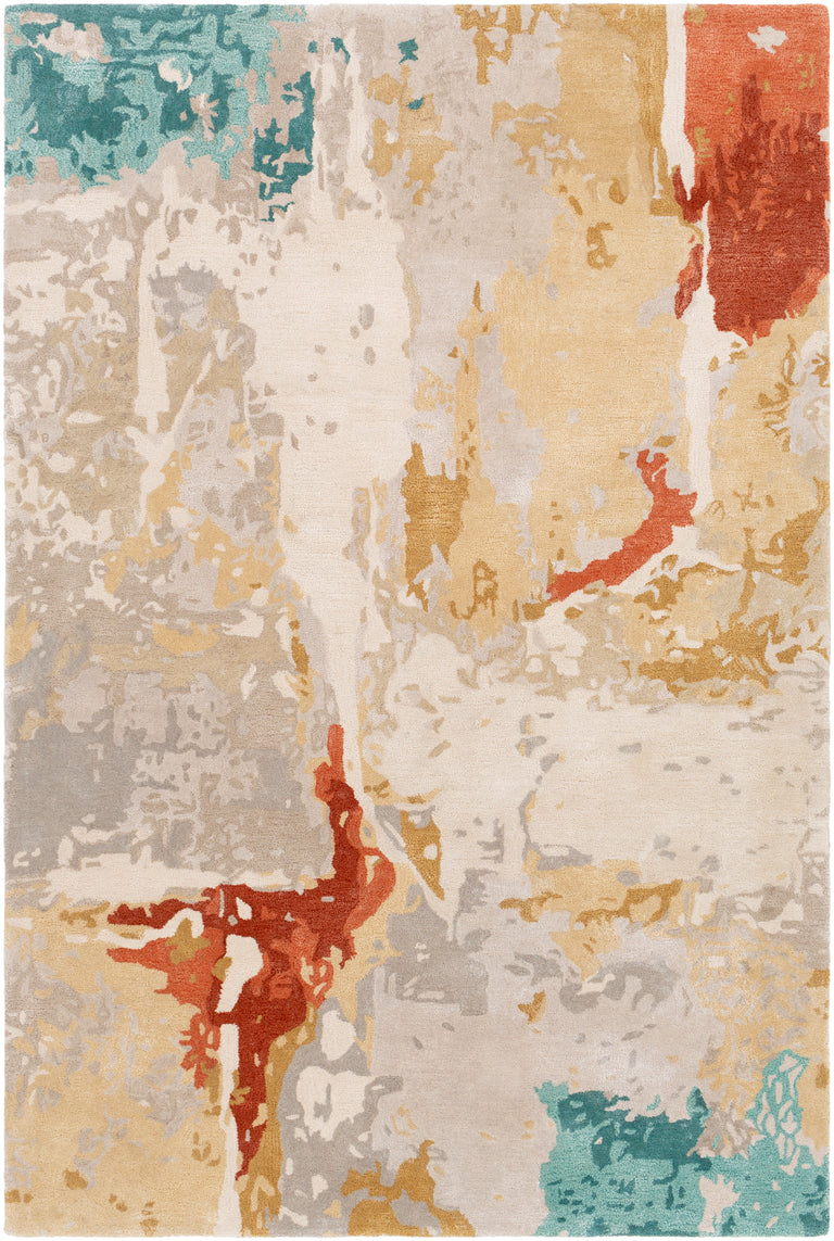 Surya Kavita Modern Rug - 2 x 3 feet, Brick, KVT2305-23