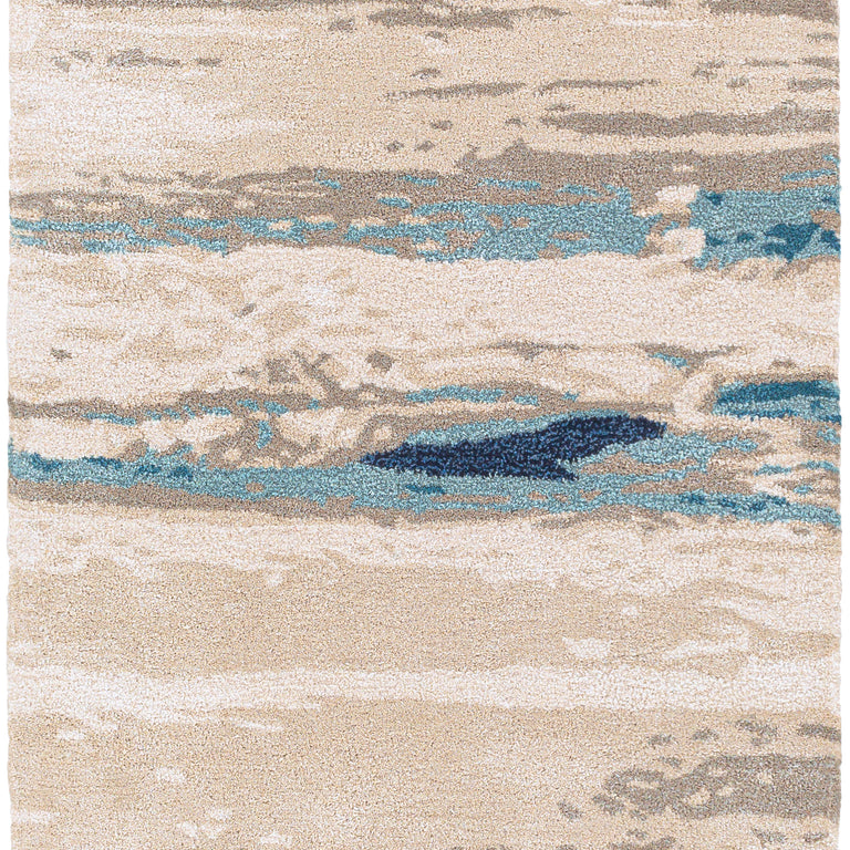 Surya Kavita Modern Rug - 2.6 x 8 feet, Taupe, KVT2306-268