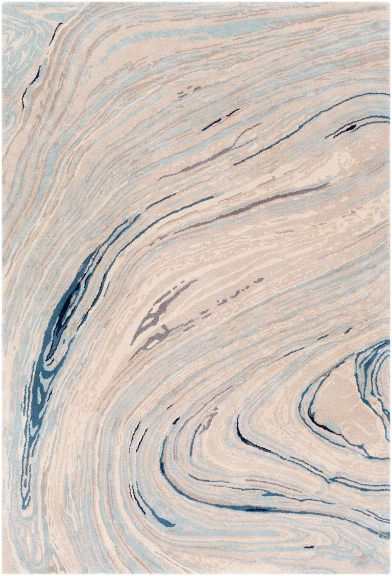 Surya Kavita Modern Rug - 2 x 3 feet, Taupe, KVT2308-23