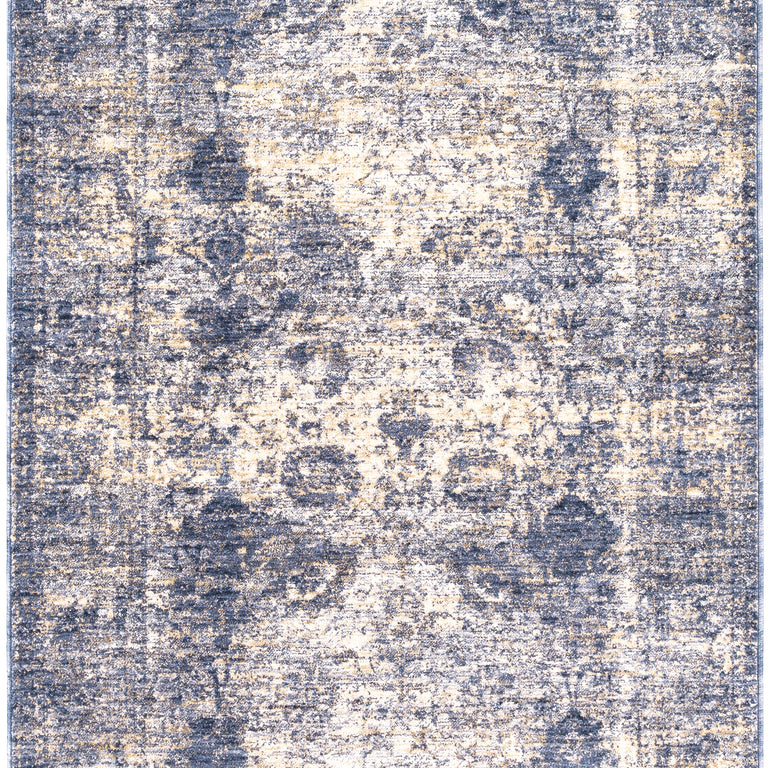 Surya Lincoln Traditional Rug - 3 x 8 feet, Navy, LIC2302-338