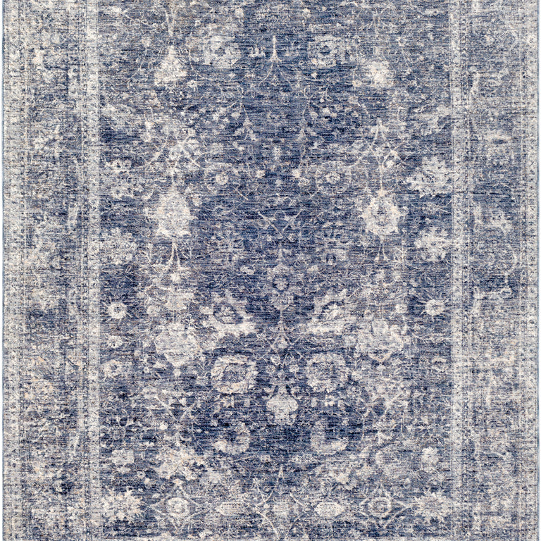 Surya Lincoln Traditional Rug - 5 x 8 feet, Navy, LIC2303-582