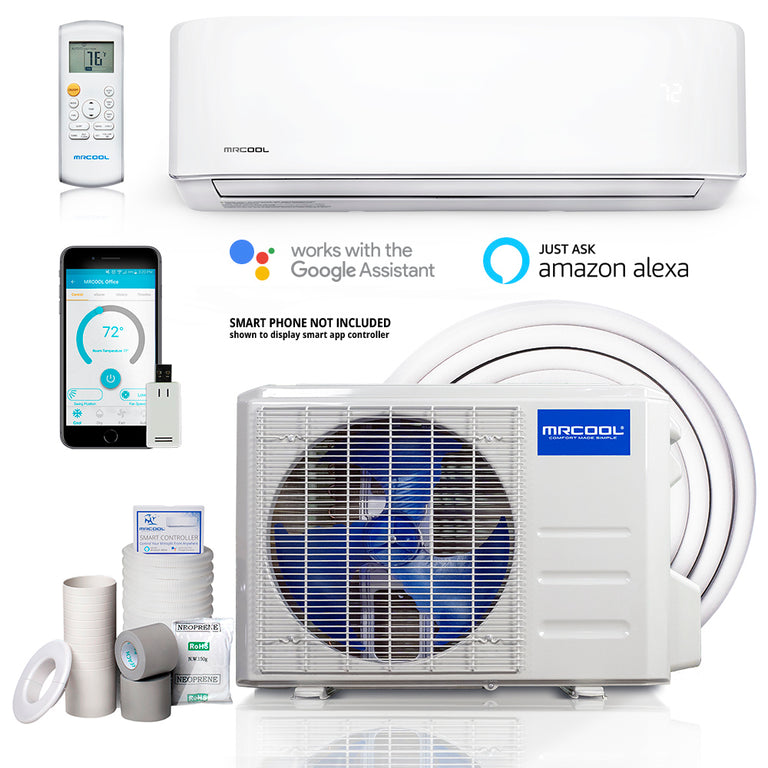 MRCOOL Advantage 4th Gen 36K BTU Ductless Single Zone Mini Split (HVAC Technician Required), A-36-HP-230C