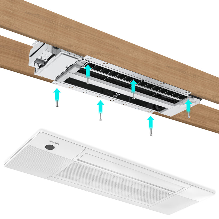 MRCOOL DIY Series 12K BTU Ceiling Cassette, DIYCASSETTE12HP-230C25