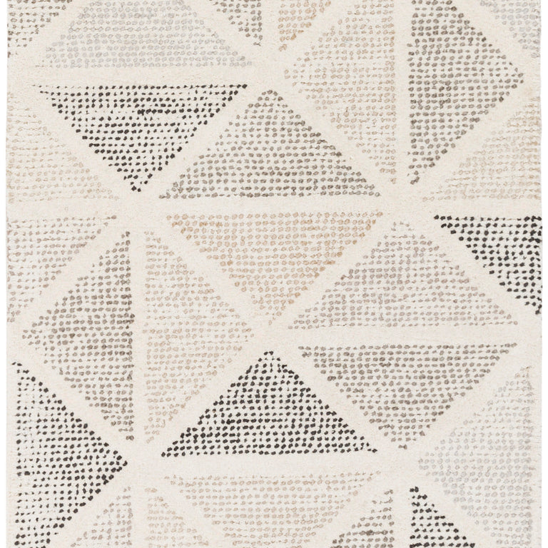 Surya Melody Modern Rug - 2.6 x 8 feet, Black, MDY2004-268