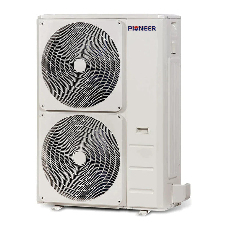 Pioneer® 48,000 BTU 17.8 SEER 8-Way Slim Cassette Mini-Split Air Conditioner Heat Pump System with 33 ft. Line Sets, CYB048GMFILCBD-33