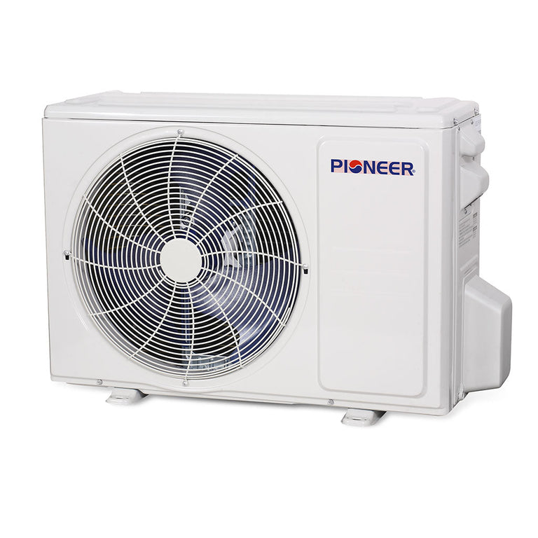Pioneer® 9,000 BTU 21.5 SEER 230V Ductless Mini-Split Inverter + Air Conditioner Heat Pump System with 16 ft. Line Sets, WYS009GMFI20RL-16