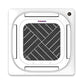 Pioneer® 24,000 BTU 20.7 SEER 8-Way Slim Cassette Mini-Split Air Conditioner Heat Pump System with 50 ft. Line Sets, CYB024GMFILCBD-50