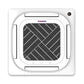 Pioneer® 48,000 BTU 17.8 SEER 8-Way Slim Cassette Mini-Split Air Conditioner Heat Pump System with 33 ft. Line Sets, CYB048GMFILCBD-33
