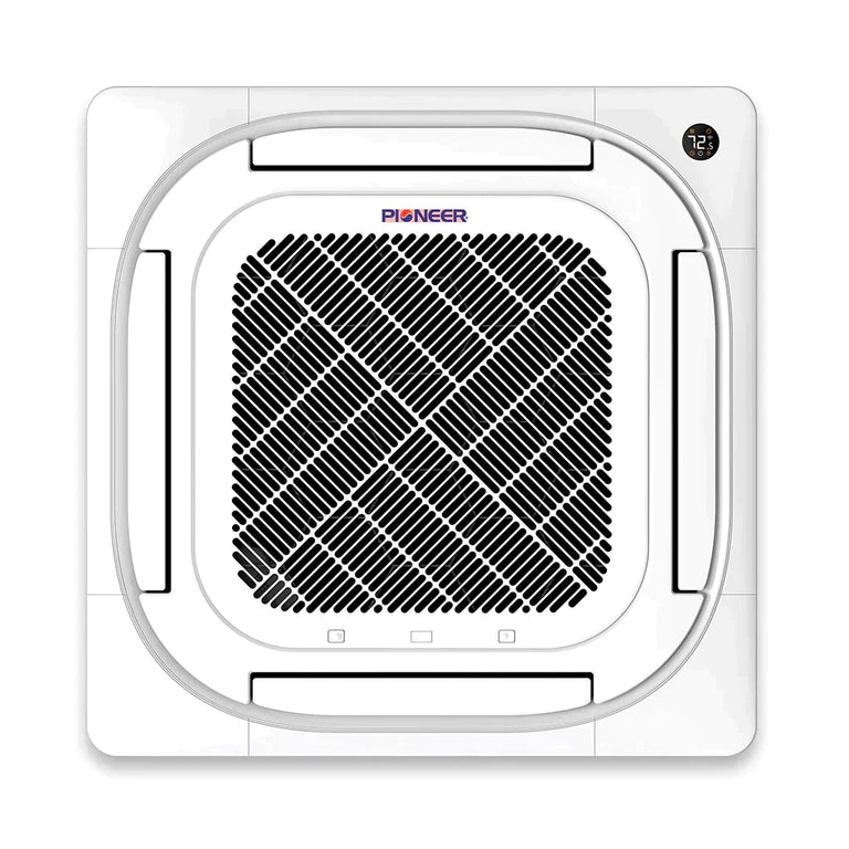 Pioneer® 36,000 BTU 18.2 SEER 8-Way Slim Cassette Mini-Split Air Conditioner Heat Pump System Without Installation Kit, CYB036GMFILCBD-00