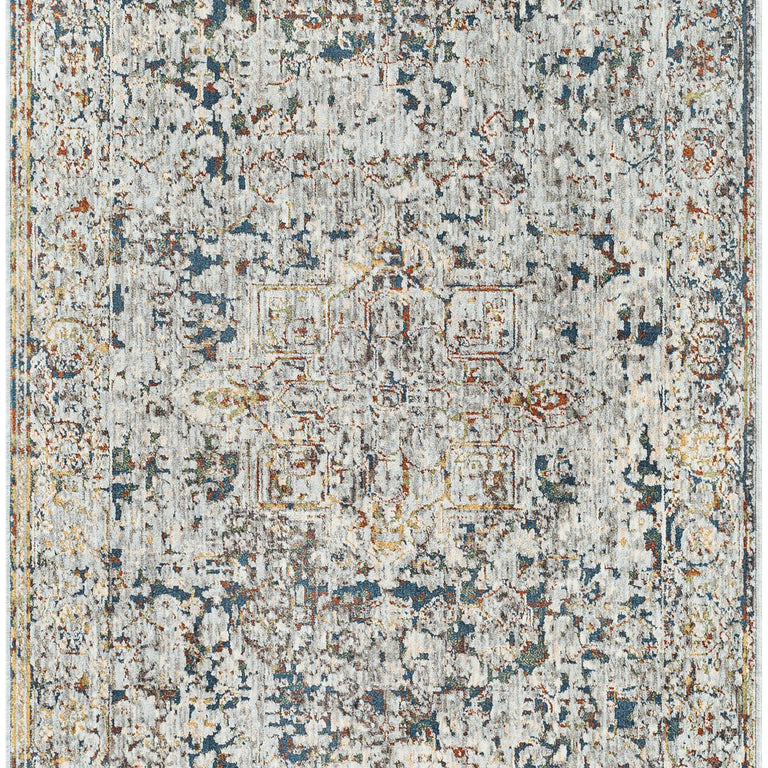 Surya Presidential Traditional Rug - 3 x 10 feet, Pale Blue, PDT2300-3310