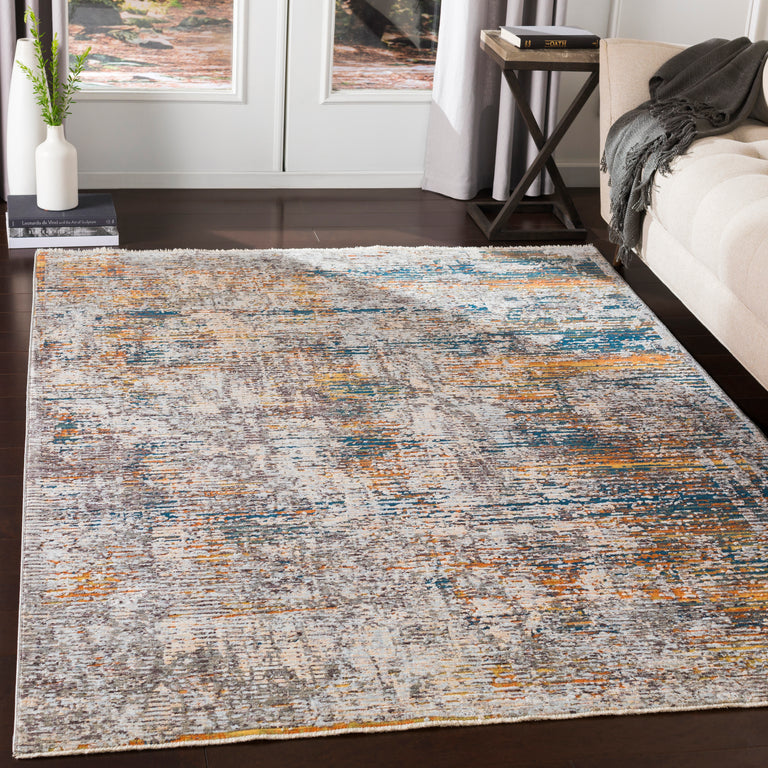 Surya Presidential Modern Rug - 5 x 8 feet, Bright Blue, PDT2305-582