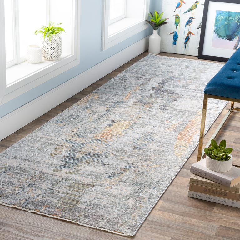 Surya Presidential Modern Rug - 3 x 8 feet, Lime, PDT2306-338