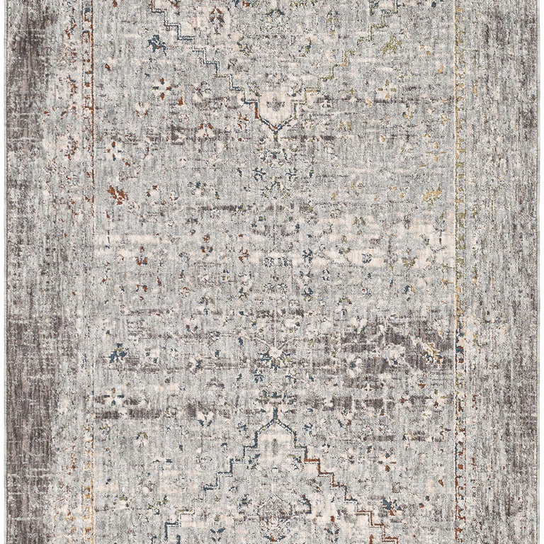 Surya Presidential Traditional Rug - 3 x 8 feet, Medium Gray, PDT2311-338