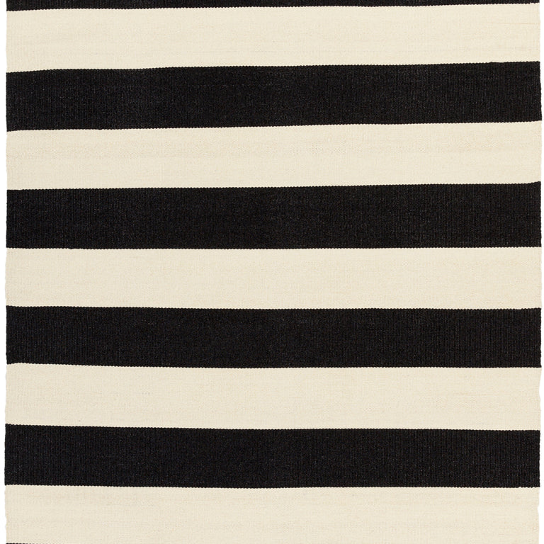 Surya Picnic Modern Rug - 5 x 8 feet, Black, PIC4005-58