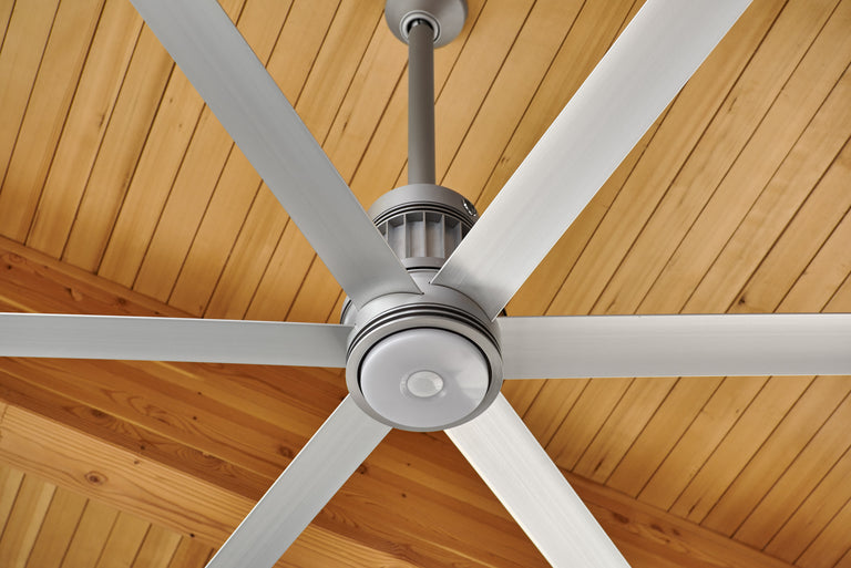 Big Ass Fans i6 72" Ceiling Fan in Brushed Aluminum, Downrod 6", Indoors