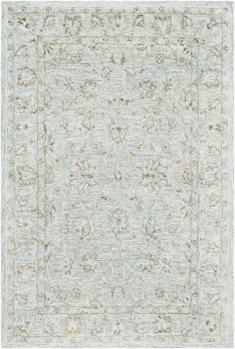 Surya Shelby Traditional Rug - 2 x 3 feet, Emerald, SBY1002-23
